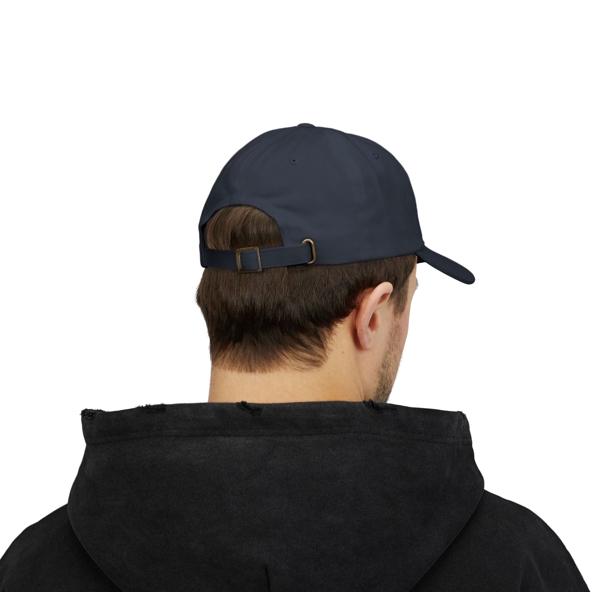 Embroidered Power Fist Dad Cap — Retro Orange Patch Baseball Hat - Image 12