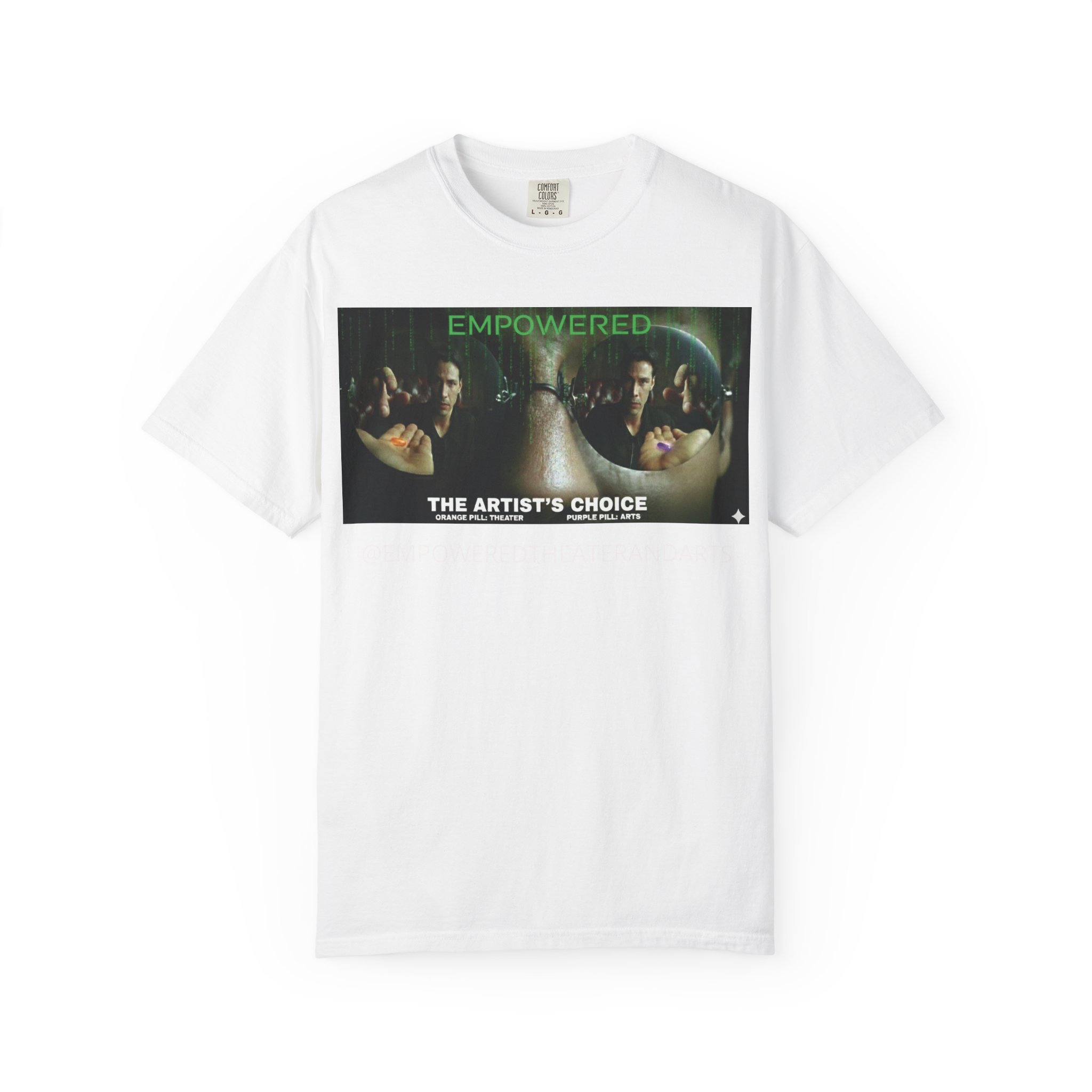 🎠The Artist's Matrix Tee: Choose Your Empowerment - Image 4