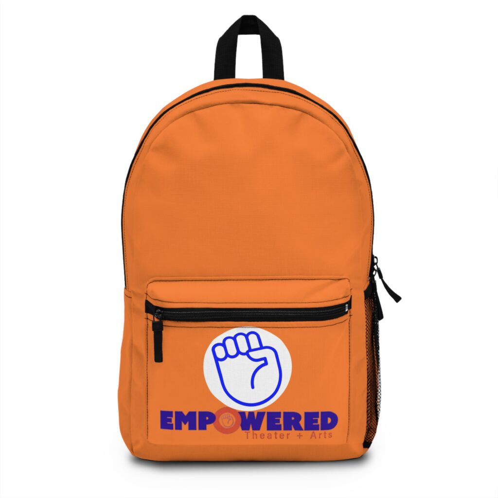 Empowered Logo Backpack — Motivational School & Everyday Bag