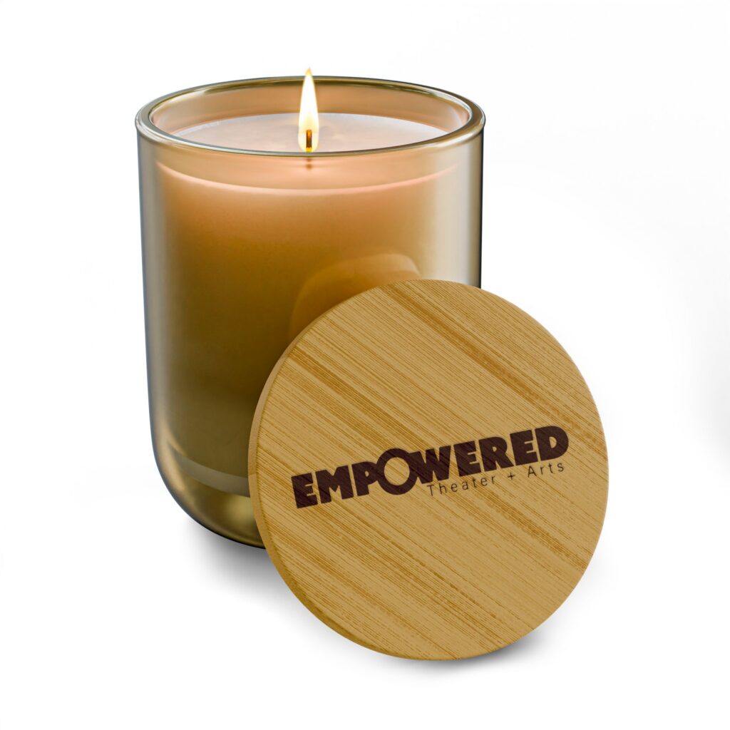 Engraved 'Empowered Theater + Arts' 14oz Scented Soy Candle