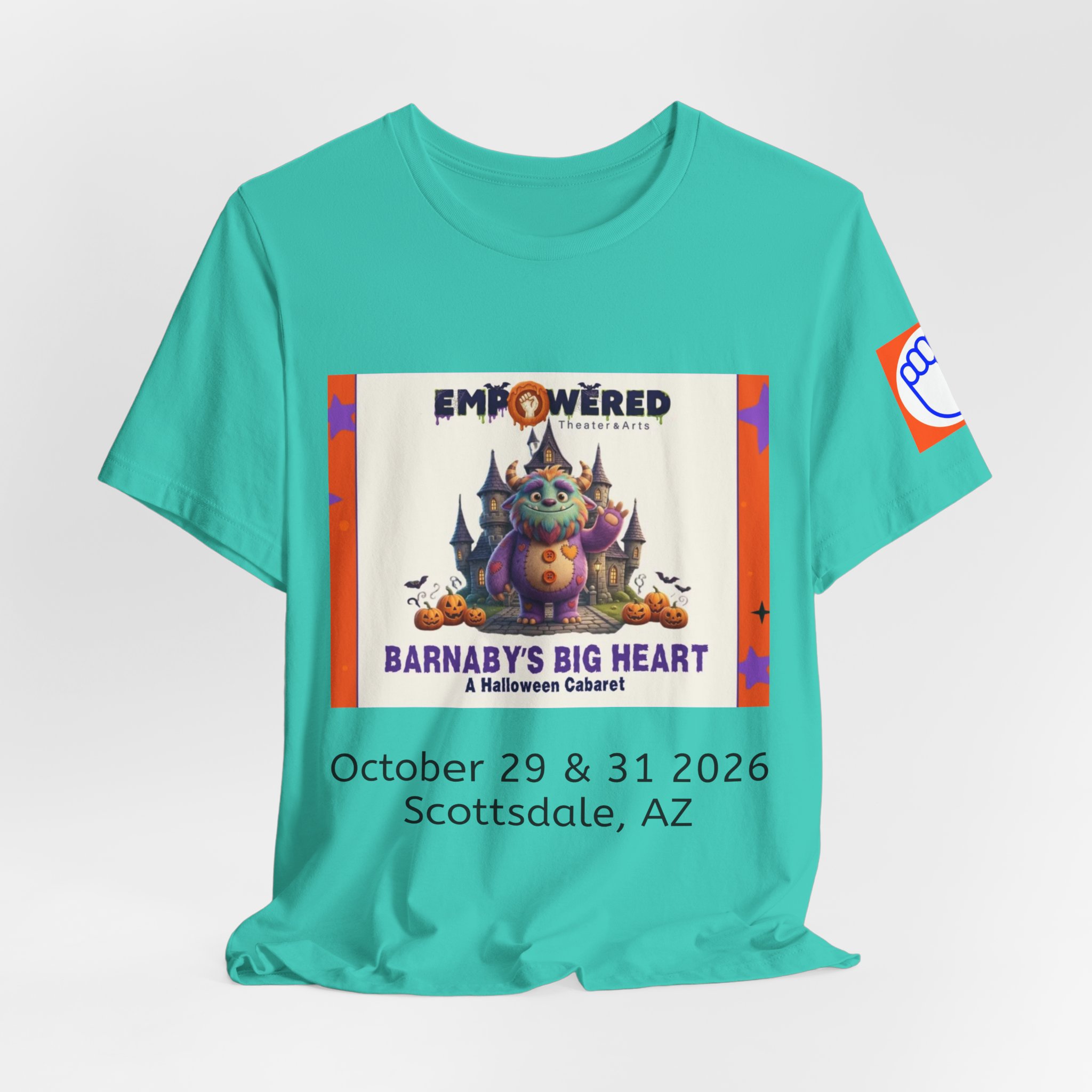 Barnaby’s Big Heart Empowered Theater & Arts Event T-Shirt - Image 20