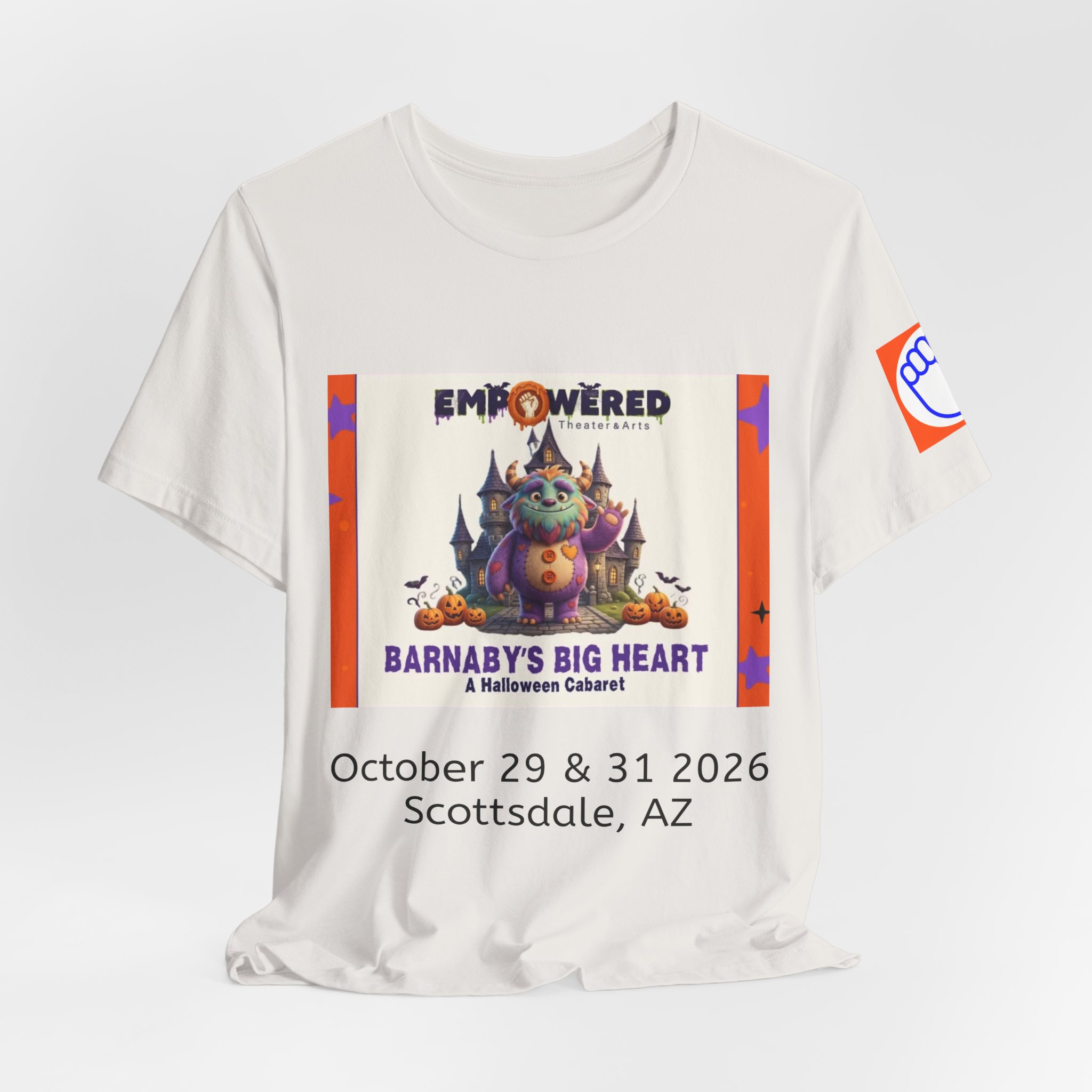 Barnaby’s Big Heart Empowered Theater & Arts Event T-Shirt - Image 12