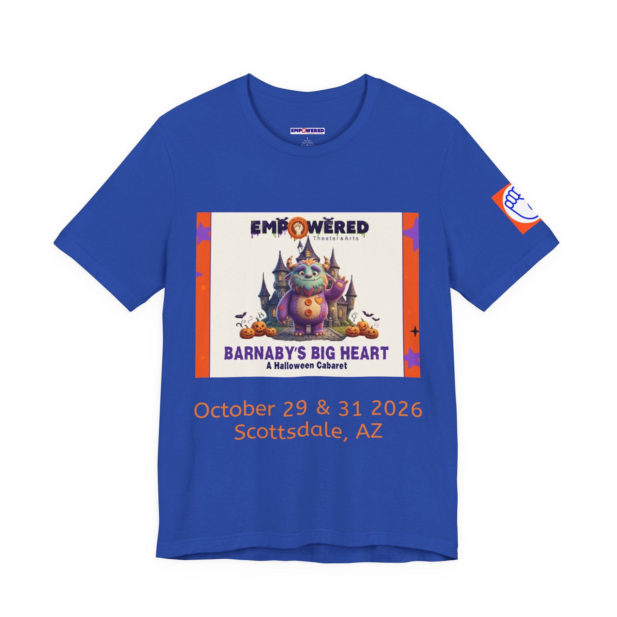 Barnaby’s Big Heart Empowered Theater & Arts Event T-Shirt - Image 21