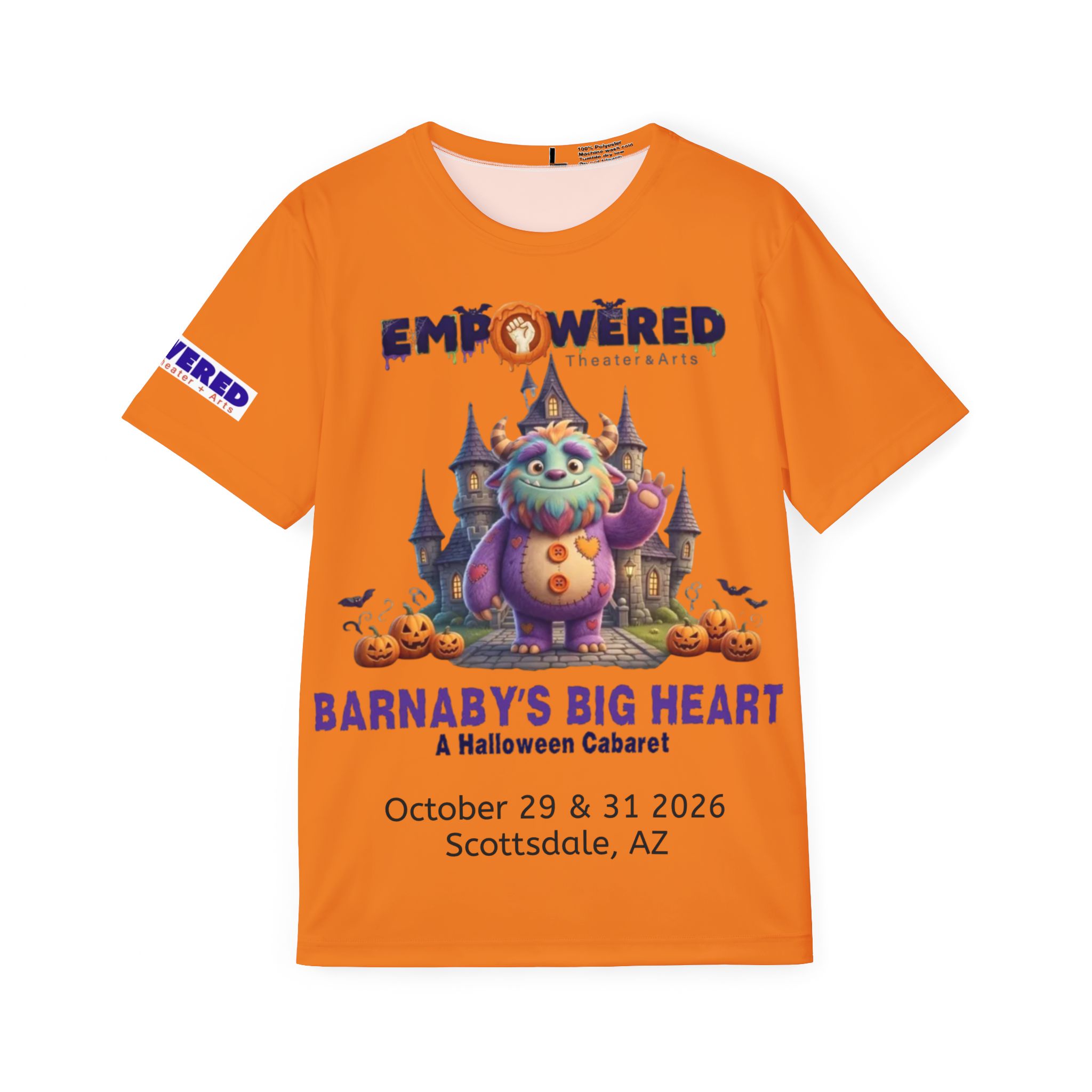 Barnaby’s Big Heart Halloween Sports Jersey