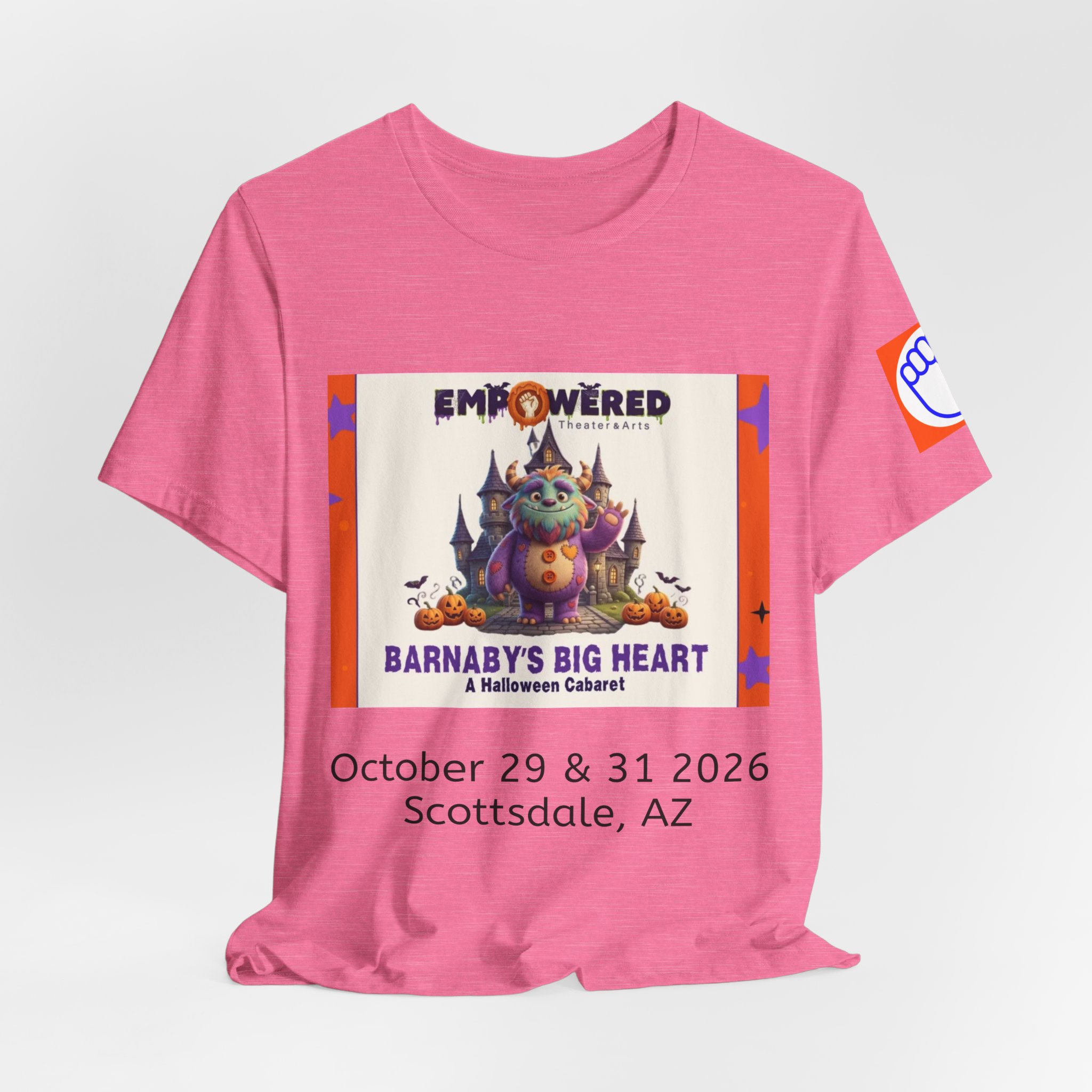 Barnaby’s Big Heart Empowered Theater & Arts Event T-Shirt - Image 28