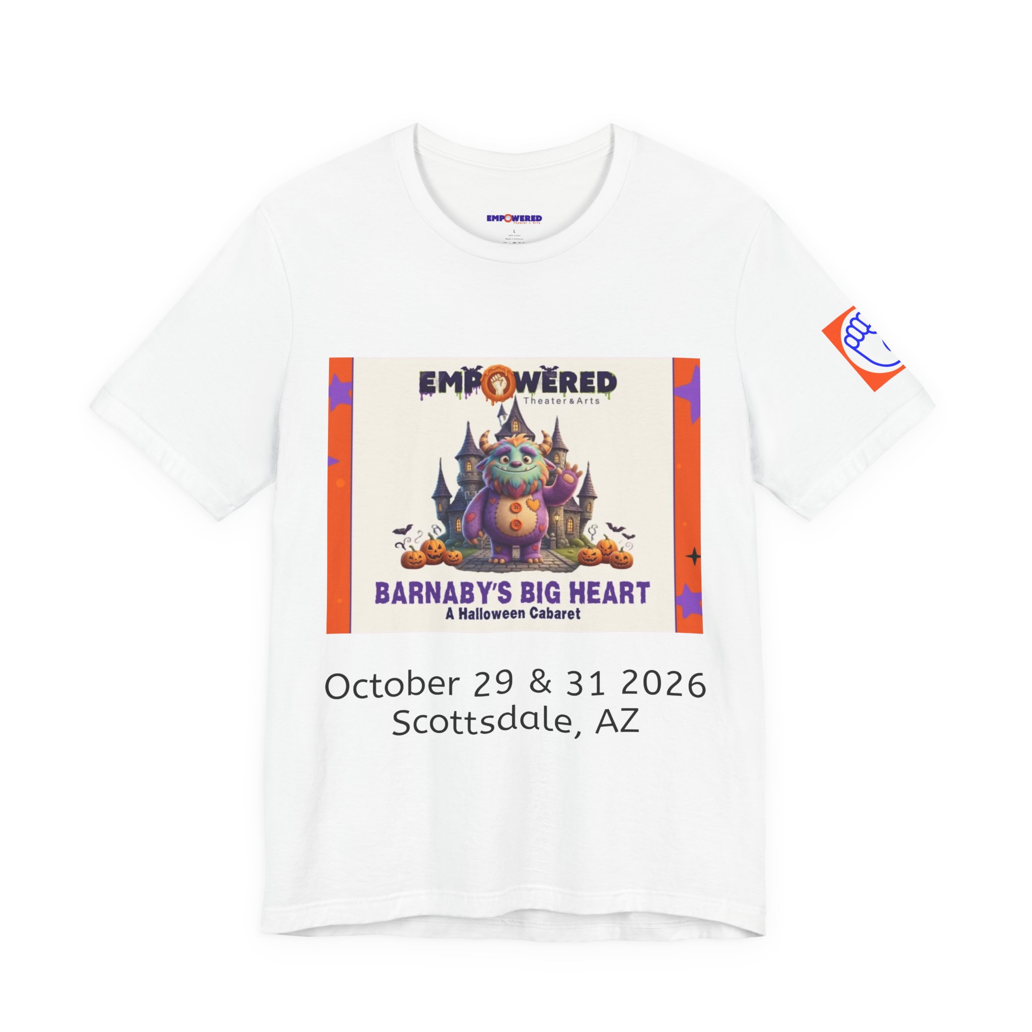 Barnaby’s Big Heart Empowered Theater & Arts Event T-Shirt