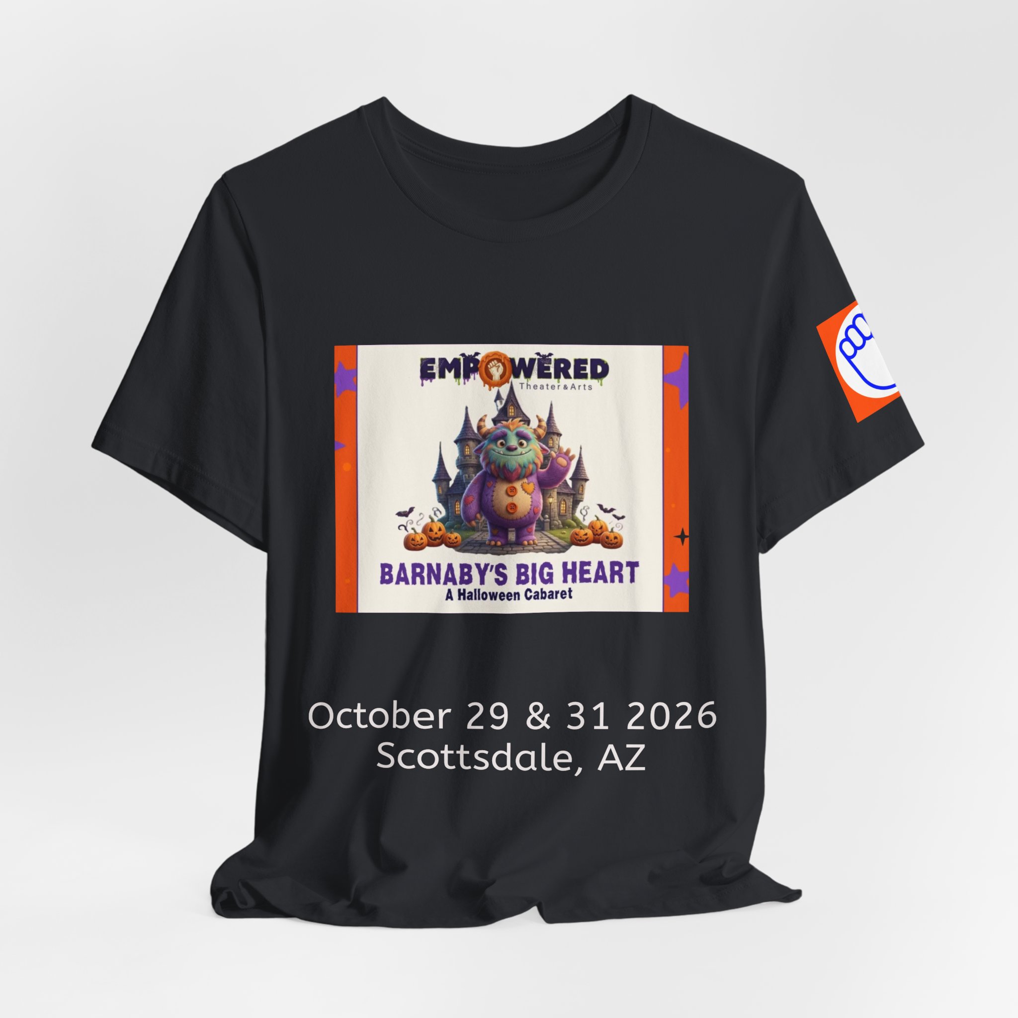Barnaby’s Big Heart Empowered Theater & Arts Event T-Shirt - Image 16
